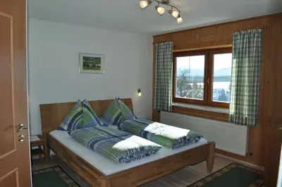 Ein Bett oder Betten in einem Zimmer der Unterkunft Haashof