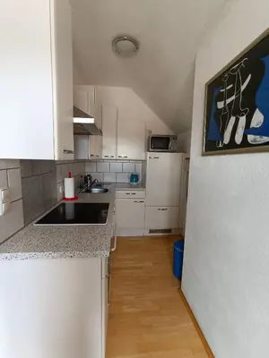 Küche/Küchenzeile in der Unterkunft Apartment-DGW