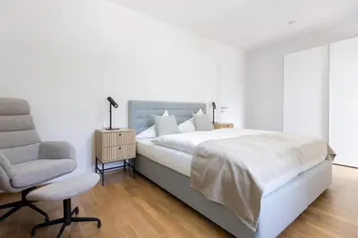 Ein Bett oder Betten in einem Zimmer der Unterkunft Dachstein Residenzen