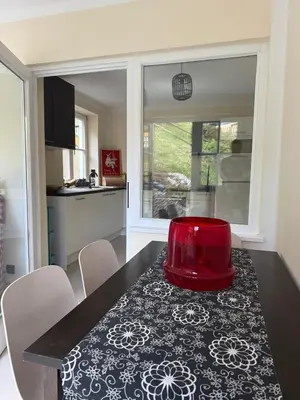 Küche/Küchenzeile in der Unterkunft LIVA LIVING, Apartments mit Berg- und Seeblick, große Terrassen