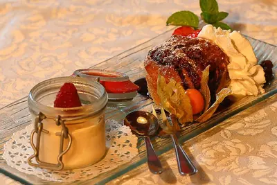Essen im Bed & Breakfast oder in der Nähe