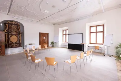 Der Geschäftsbereich oder Konferenzraum in der Unterkunft JUFA Hotel Spital am Pyhrn