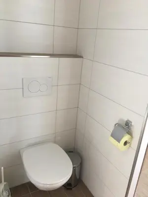 Ein Badezimmer in der Unterkunft Haus Obertiefenbach