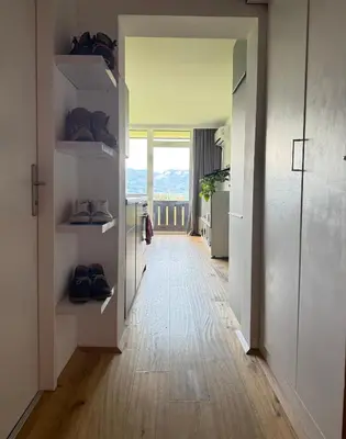 Grundriss der Unterkunft Kuscheln im Hochbett mit Seeblick