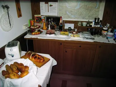 Essen in der Pension oder in der Nähe