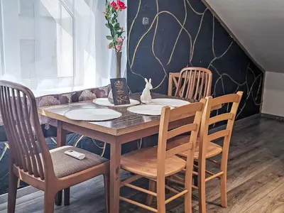 Ein Sitzbereich in der Unterkunft Apartment Siebter Himmel by Interhome