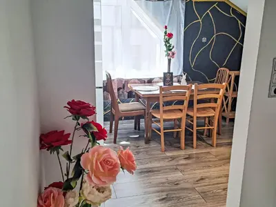 Ein Sitzbereich in der Unterkunft Apartment Siebter Himmel by Interhome