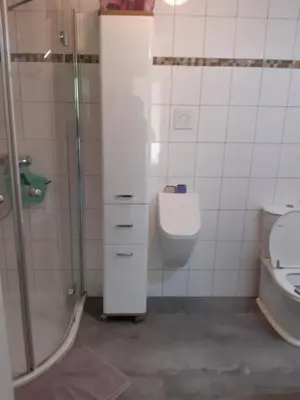 Ein Badezimmer in der Unterkunft E-Bike Unterkunft Eder