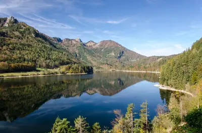Naturlandschaft in der Nähe des Ferienhauses
