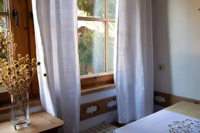 Ein Bett oder Betten in einem Zimmer der Unterkunft Apartment in Altenmarkt im Pongau
