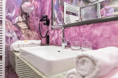 Ein Badezimmer in der Unterkunft Hotel Sommerhof