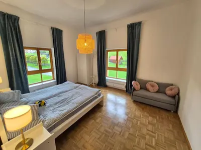 Ein Bett oder Betten in einem Zimmer der Unterkunft appartement bumblebee