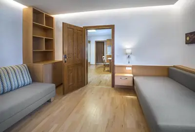 Ein Sitzbereich in der Unterkunft Landhotel Gressenbauer