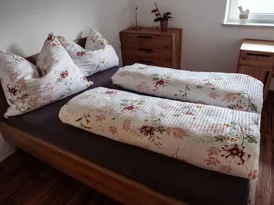 Ein Bett oder Betten in einem Zimmer der Unterkunft Apartment Rosa