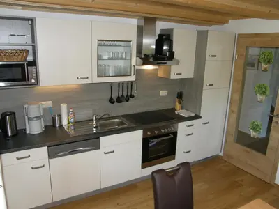 Küche/Küchenzeile in der Unterkunft Apartment Altaussee