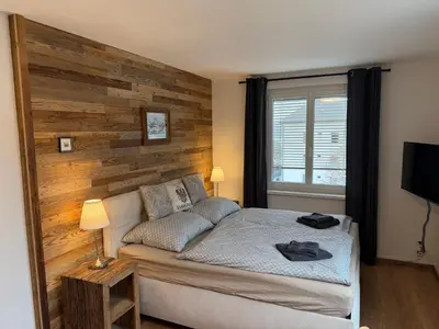 Ein Bett oder Betten in einem Zimmer der Unterkunft Appartement Sissi