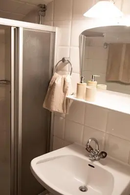 Ein Badezimmer in der Unterkunft Apartment with fireplace in Altenmarkt