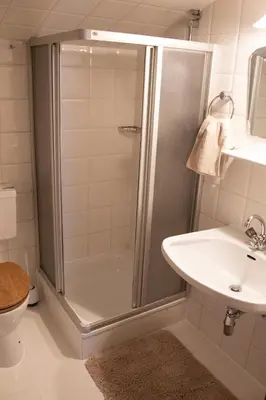 Ein Badezimmer in der Unterkunft Apartment with fireplace in Altenmarkt