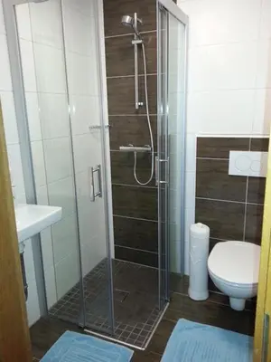 Ein Badezimmer in der Unterkunft Osterbichlerhof