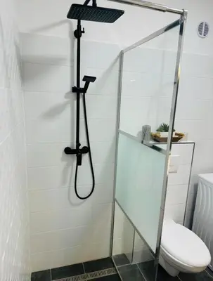 Ein Badezimmer in der Unterkunft Fühl dich wohl im Salzkammergut