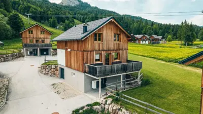 Naturlandschaft in der Nähe des Chalets