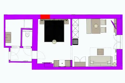 Grundriss der Unterkunft Apartmenthotel 's Mitterndorf
