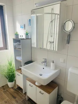 Ein Badezimmer in der Unterkunft Apartment Bergliebe Bad Goisern