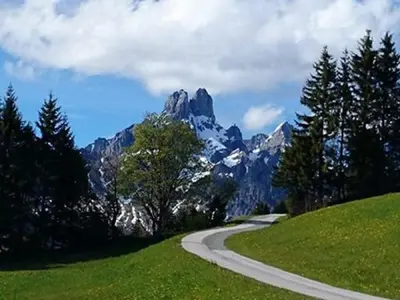 Naturlandschaft in der Nähe der Ferienwohnung