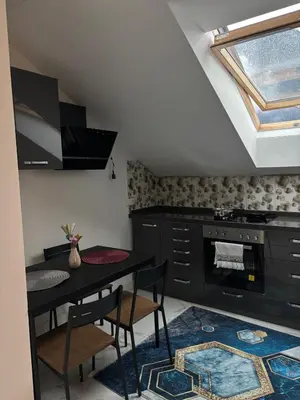 Küche/Küchenzeile in der Unterkunft SC Apartments Bad Goisern - contactless check in