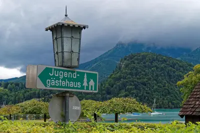 Naturlandschaft in der Nähe des Hostels