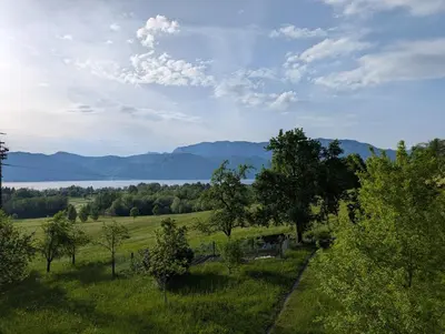 Naturlandschaft in der Nähe der Ferienwohnung