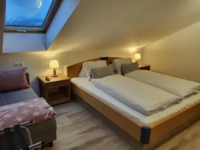 Ein Bett oder Betten in einem Zimmer der Unterkunft Haus Miriam