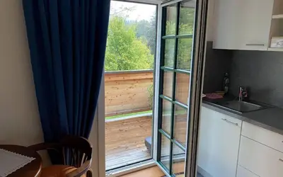 Küche/Küchenzeile in der Unterkunft Haus Schartner Aloisia