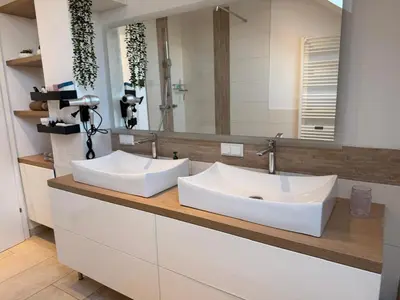 Ein Badezimmer in der Unterkunft Ferienwohnung Moser