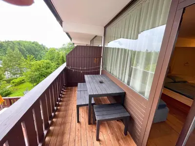 Ein Balkon oder eine Terrasse in der Unterkunft Ridge & Hide Bad Goisern