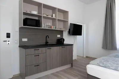 Ein Bett oder Betten in einem Zimmer der Unterkunft Haus Viasana