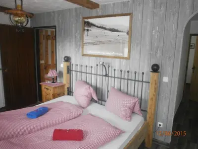 Ein Bett oder Betten in einem Zimmer der Unterkunft Haus Mehrl