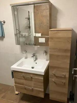 Ein Badezimmer in der Unterkunft SeenSucht 2 