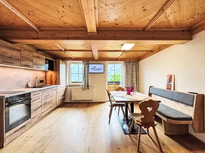 Küche/Küchenzeile in der Unterkunft Apartment Wohnung 1 by Interhome