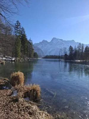 Naturlandschaft in der Nähe des Chalets