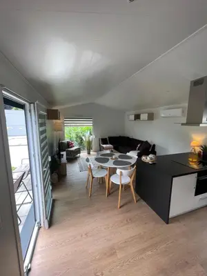 Küche/Küchenzeile in der Unterkunft Premium Chalet A