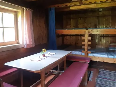 Grundriss der Unterkunft Gscheidegger Hütte