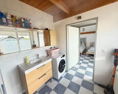 Küche/Küchenzeile in der Unterkunft Wohnung in Schwanenstadt