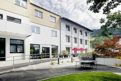 Das Gebäude in dem sich das Hostel befindet