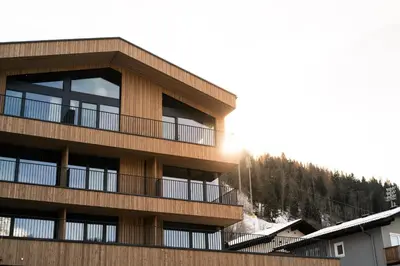 Das Gebäude in dem sich das Hotel befindet