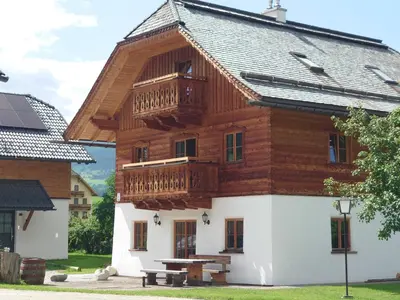 Das Gebäude in dem sich das Chalet befindet
