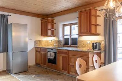 Küche/Küchenzeile in der Unterkunft Chalet Obertauern 1 XL