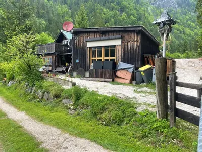 Naturlandschaft in der Nähe des Chalets