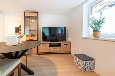 TV/Unterhaltungsangebot in der Unterkunft Ferienwohnungen Traunblick & Salzweg