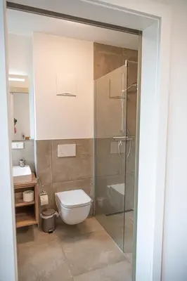Ein Badezimmer in der Unterkunft Triebenstein Hideaway